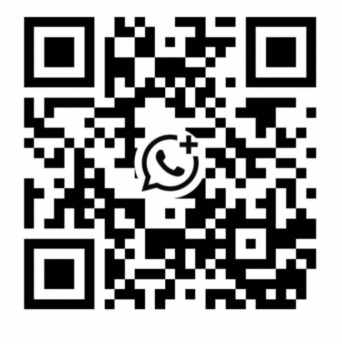QR code to chat on WhatsApp